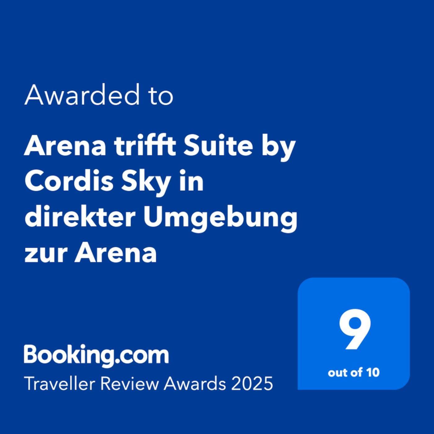 Arena Trifft Suite By Cordis Sky In Direkter Umgebung Zur Arena ゲルゼンキルヒェン エクステリア 写真